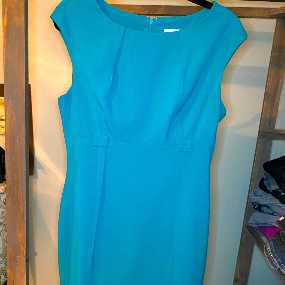 Calvin Klein Teal Dress